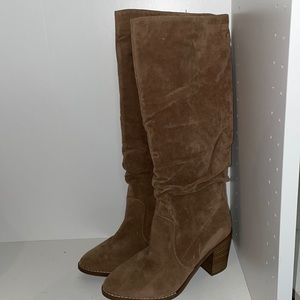Taupe Tall Boots